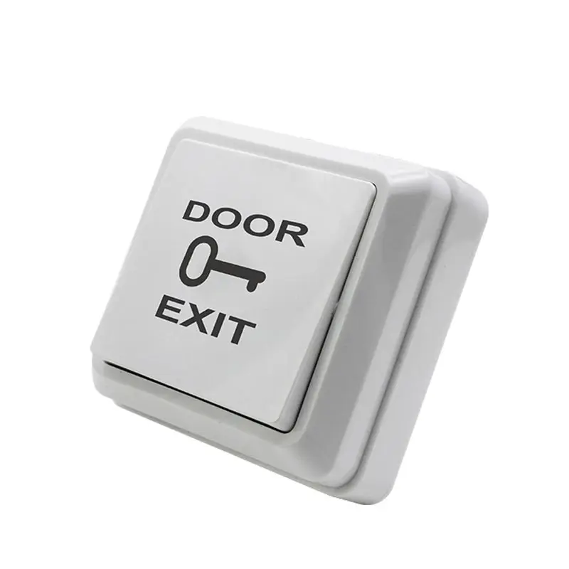 Fechamento de porta de plástico, abre o acesso da porta para o botão de saída elétrica com caixa de botão para o sistema de acesso da porta