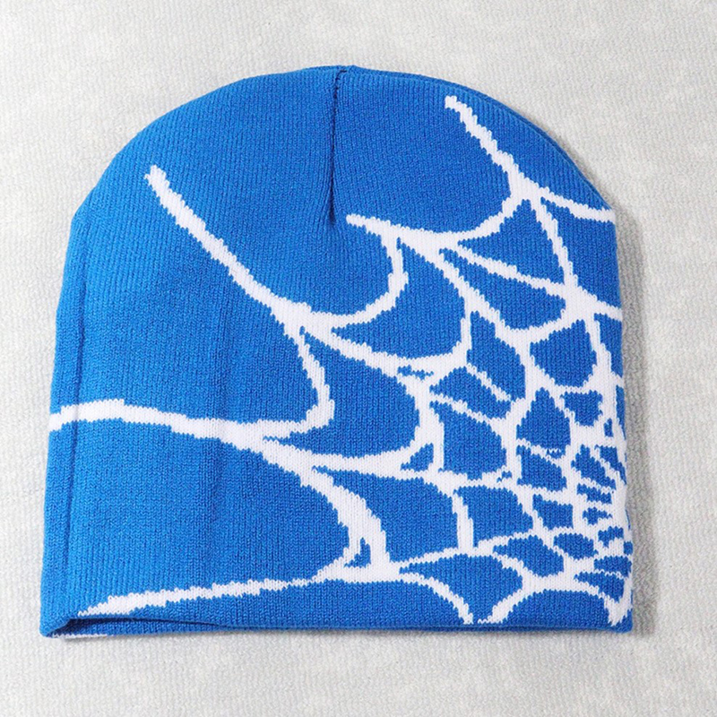 Azul medio/blanco