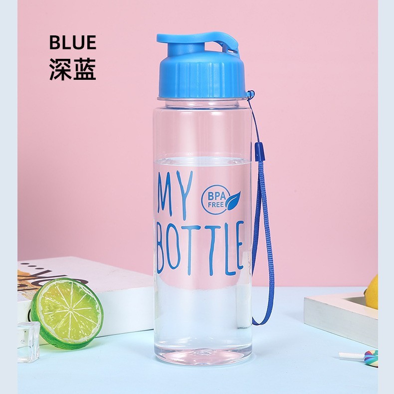 New blue straight-body Mybottle water bottle