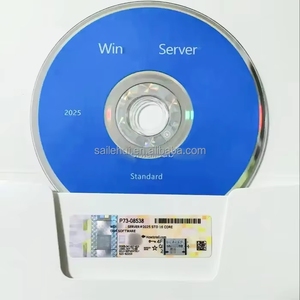 Win Server Standard 2025 OEM DVD Online Activation Key License Lifetime Warranty 16core Win Svr Std 2025 Datacenter Customizable - Product Image 1
