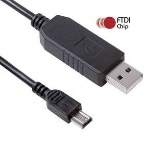 FTDI USB RS232 seri 11-Pin Mini I/O bağlayıcı programlama GPS kedi WiresX kablo ftft2d ftSCU-19 FT2DE FT3D ft - Product Image 1
