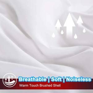 Bán buôn tất cả các mùa tùy chỉnh sợi nhỏ polyester mềm chăn bông chèn phong cách hiện đại chất lượng khách sạn xuống thay thế - Product Image 2