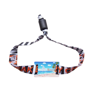 近距离智能身份证读卡器定制音乐会腕带编织织物腕带 - Product Image 1