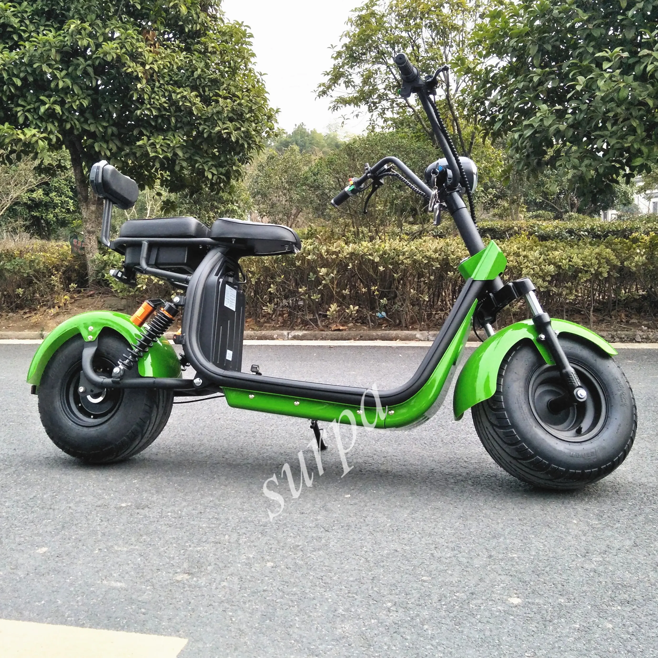 3000w 2000w iki çıkarılabilir battery60v12AH/20AH kapalı yol elektrikli scooter/yağ bisiklet elektrikli/elektrikli helikopter motosiklet