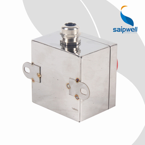 Scatola di controllo Saipwell pulsante pulsante di emergenza a due fori in metallo impermeabile bottone - Product Image 4