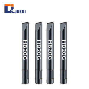 140mm pb210 đục phá hủy búa đục xẻng loại cùn nêm phổ thanh phẳng đục cho búa đập thủy lực - Product Image 5