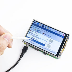 Pantalla de 3,5 pulgadas Raspberry Pi Pantalla táctil capacitiva 320Rgb * 480 Monitor con lápiz táctil para Raspberry Pi