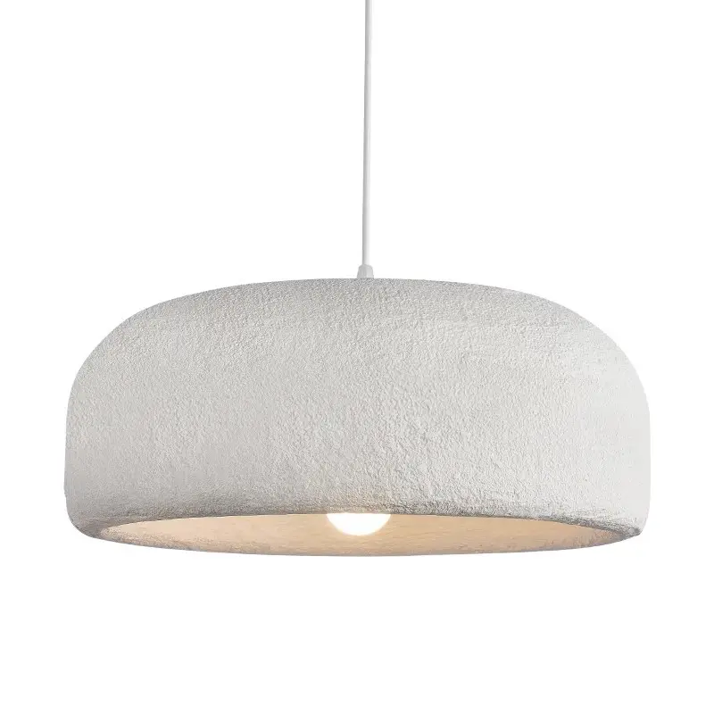 Minimalist Wabi Sabi Pendant Hanging Light Design Decorative Home Light Lamp Pendant Light White Pendant Lamp