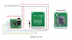 Taidacent-placa receptora de Audio I2S SPDIF QCC3031 BT, placa de Audio inalámbrica, altavoces BT 5,0, módulo receptor de Audio inalámbrico - Product Image 6