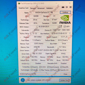 Buon prezzo GT730 <span class=keywords><strong>DDR3</strong></span> 4GB scheda grafica 64bit Multi-Display porta GT 730 per le scorte commerciali all'ingrosso GPU scheda Video - Product Image 3
