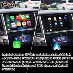 Lsailt 8GB Android接口为英菲尼迪Q50 2013-2015无线CarPlay，Android自动解决方案与NetFlx，Spotify，谷歌地图 - Product Image 3