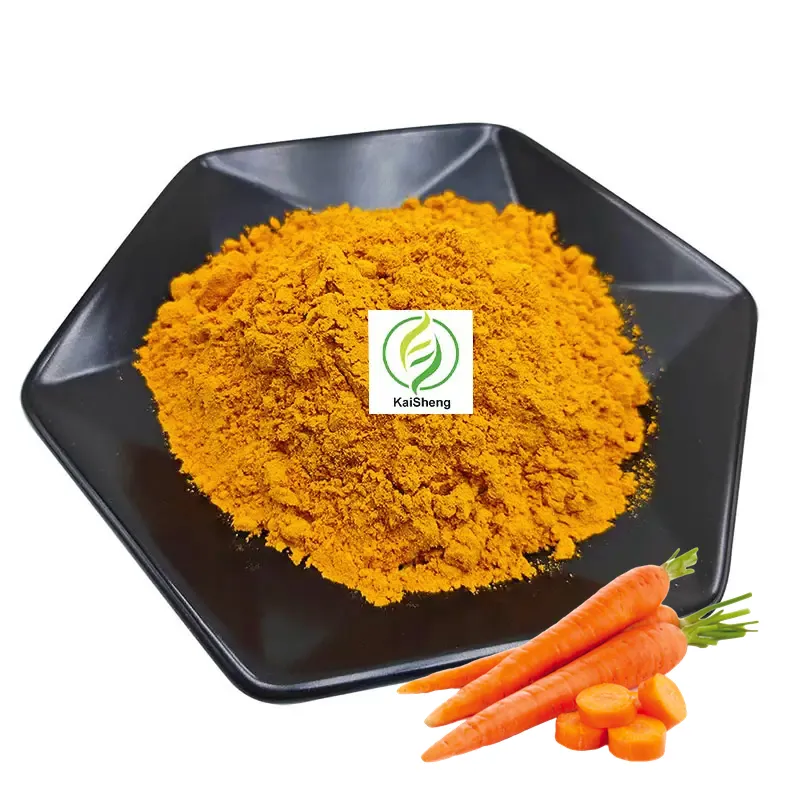 Großhandel 10% Lebensmittelfarbe Beta-Carotin-Pulver Beta-Carotin-Pulver