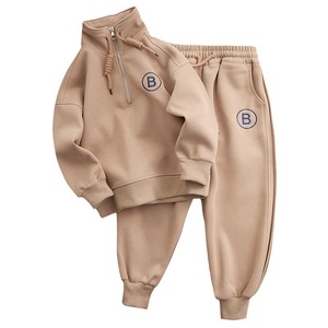 2025男の子服セット<span class=keywords><strong>10</strong></span>年卸売男の子セット服2ピーススウェットシャツ + パンツ冬子供トラックスーツ男の子用