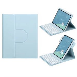 360 xoay bàn phím với không dây Bluetooth trường hợp đối với iPad không khí 11 2025 10.9 inch trường hợp đối với iPad không khí 4/5 Tablet Bìa trường hợp - Product Image 5