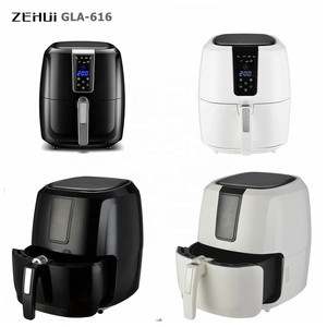 Kitchen Electric Hot Air Circulation Deep Fryer Oil Free 5.5 Liter 6L 7L 7.5L Large Capacity with Preset <strong>Program</strong>
