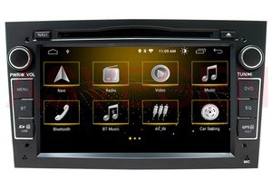 Toptan evrensel Android araç DVD oynatıcı oynatıcı ile GPS navigasyon için Opel Astra Antara Vectra Corsa Zafira Meriva Vivaro