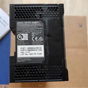 Unidad de CPU de 16 puntos, transistor PNP de 16 puntos, controlador programable de la serie NX para programación PLC, automatización mecánica - Product Image 2