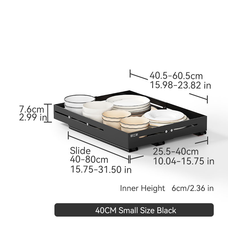 40cm-S size Black