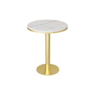 Table ronde en dalle : 60 cm de diamètre * 75 cm de hauteur