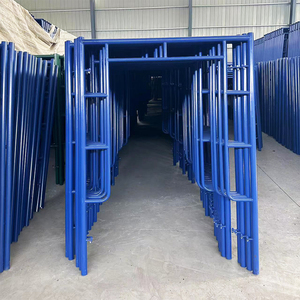 Stable Frame <strong>Scaffolding</strong> 1219*1700mm Ladder Frame <strong>Scaffolding</strong> for Formwork Construction - Product Image 3