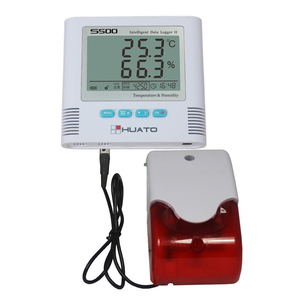 Huato <strong>Temperature</strong> &amp; Humidity Recorder <strong>Data</strong> <strong>Logger</strong> With Alarming and Printer Function - Product Image 4