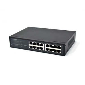 OEM ODM High Quality 16 Port 10/100 Mbit/s Desktop-Netzwerk-Switch Nicht verwaltete Ethernet-Switches Plug and Play - Product Image 2