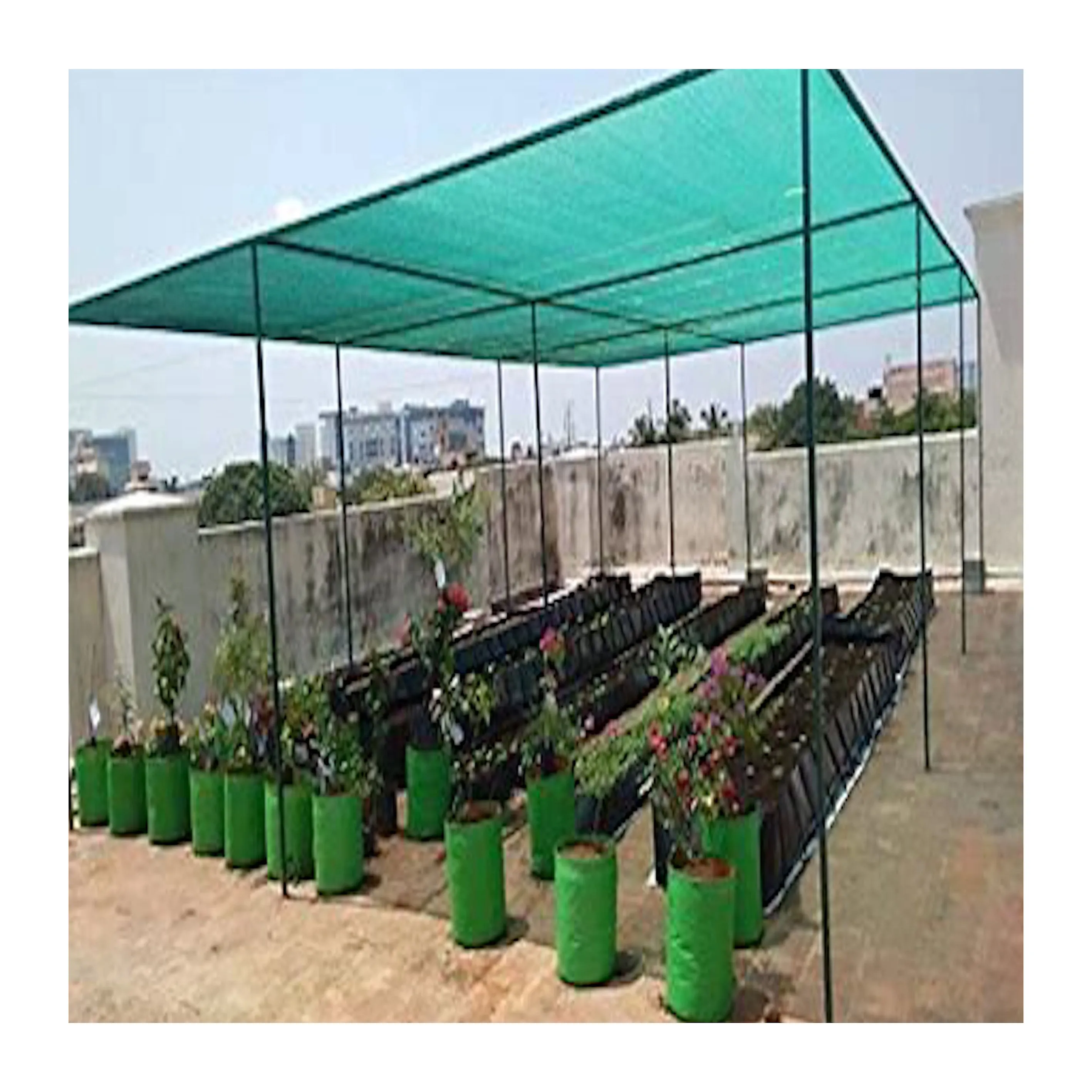 Agricultural black and dark/green sun shade net for greenhouse Saudi Arabia market