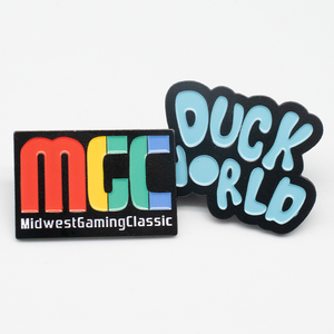 No Minimum Direct Factory Metal Pin Custom Simple Logo Brand <strong>Name</strong> Your Own Design Soft Enamel Pins - Product Image 1