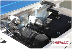 HSMAC otomatik CNC paneli testere 220V dikey masa testere ahşap kesme ev kullanımı için düşük fiyat çekirdek bileşenleri-makine bıçağı - Product Image 3