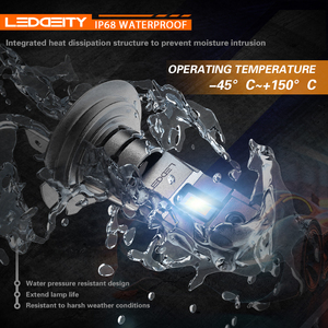 LEDDEITY 6000K 30W H1 H1 oto LED far ampulü özelleştirilebilir I7S araba sis ışık sistemi 12V yeni durum - Product Image 4