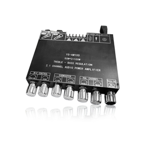Placa amplificadora de potencia AM100 50W * 2 + 100W, máquina integrada de Audio con micrófono de 2,1 canales para altavoz - Product Image 1