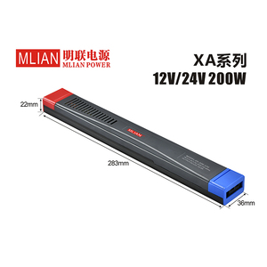 CE ROHS批准的12V 20A开关电源200W Ac至Dc 110v/220v，输出频率为50Hz，用于LED输入电压230V - Product Image 6