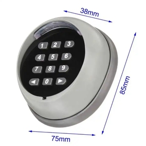 Wasserdichte kabellose Kodierte Nummernschlüsselbank für Zugangstür 433 MHz Rolling-Code-Gatter tastatur - Product Image 4