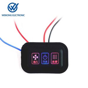Interruptores controlados de temperatura de 3,7 V-24V personalizados OEM con masaje de calefacción y función de temporizador para diversas aplicaciones - Product Image 1