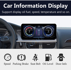 Qualcomm Android13 Carplay AUTO for AUDI A6 <strong>A7</strong> C7 2012-2018 8G+256G Car Video Players GPS Navigation Smart Screen 12.5&quot; WIFI 4G - Product Image 4
