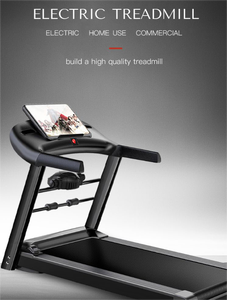Tapis roulant palestra commerciale di alta qualità per lo schermo LCD pieghevole in legno con meccanismo motorizzato pieghevole manuale Display a LED - Product Image 4