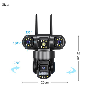 2025 V380 3Lens and 3 Screens PTZ <strong>Camera</strong> SC28-W 6MP WiFi Security CCTV Wireless IP Triple-Lens Network PTZ Triple Screens <strong>Camera</strong>