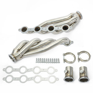 LS1 LS2 LS3 LS6LSエンジントラックおよびSUVユニバーサルLSスワップ変換エキゾーストヘッダー4.8L5.3L 5.7L 6.0L 6.2LエンジンEPEXHLS110 - Product Image 1