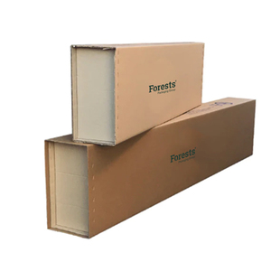 定制彩色普通牛皮纸长尺寸瓦楞纸箱冲浪板包装纸板箱包装 - Product Image 4