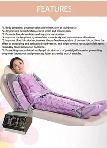 3 IN 1 Presso therapie Körper Schlankheit anzug Balancer Luft presso therapie Therapie Lymph drainage Kompression massage gerät - Product Image 4