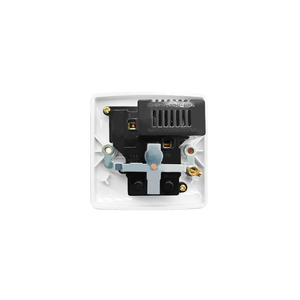Interruptor de pared de 1 banda multifunción dorado estándar británico 2025 13A MF enchufe conmutado Universal 2 USB con neón