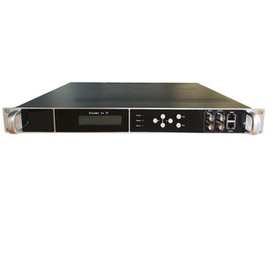 Codificador de vídeo Hd a Ip Asi de 8 canales Salida Ip Sistema de cabecera de TV digital Codificador de vídeo Hd a Ip Asi para transmisión en vivo - Product Image 1