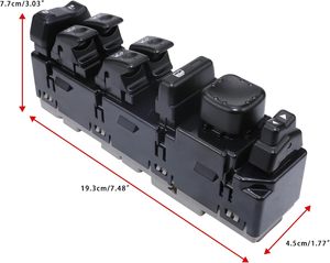 BAIXINDE ana sürücü yan elektrikli cam anahtarı LT kamyon CHEVROLET için 15883323 - Product Image 4