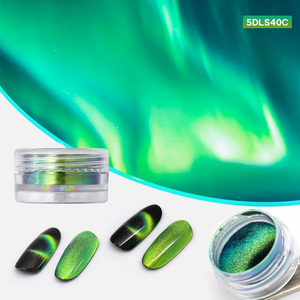 ผงแม่เหล็กสำหรับเล็บเม็ดสีตาแมวผงไข่มุกเปลี่ยนสีสำหรับเล็บ - Product Image 3