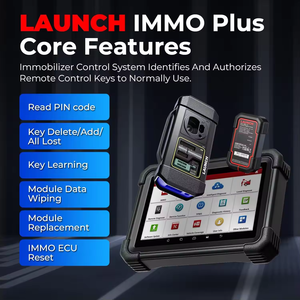 2025 Neue X431 IMMO Plus Schlüssel programmierer Auto diagnose tools Auto OBD2 Scanner ECU Codierung Aktiver Test