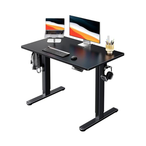 Adjustable Height Home Office Study Electric <strong>Desk</strong> <strong>Stable</strong> Base Multi-Functional Metal <strong>Computer</strong> <strong>Desk</strong> Single Motor Extendable - Product Image 1