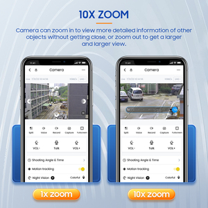 LCLCTEK HD 4MP 10X ซูม Wifi Ptz กล้องติดตามอัตโนมัติกลางแจ้งกันน้ำกล้อง PTZ ไร้สาย - Product Image 4