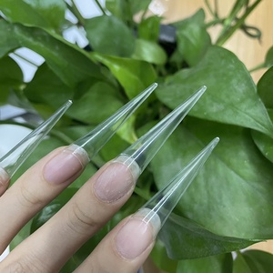Xxl uzun keskin Stiletto tırnak ucu düz ipuçları ekstra Xl Stiletto ipuçları Abs yüksek kaliteli akrilik tırnaklar - Product Image 2