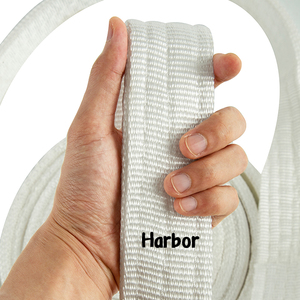 High Quality Lifting Hoisting <strong>Wharf</strong> Port Handling <strong>Tools</strong> Polypropylene Sling Flat Thick Industrial Lifting Belt