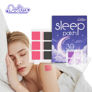 Anksiyete ile ilgili uyku sorunları için 5-HTP uyku yardım yama ile yeni varış özel desen sakinleştirici uyku yama - Product Image 1